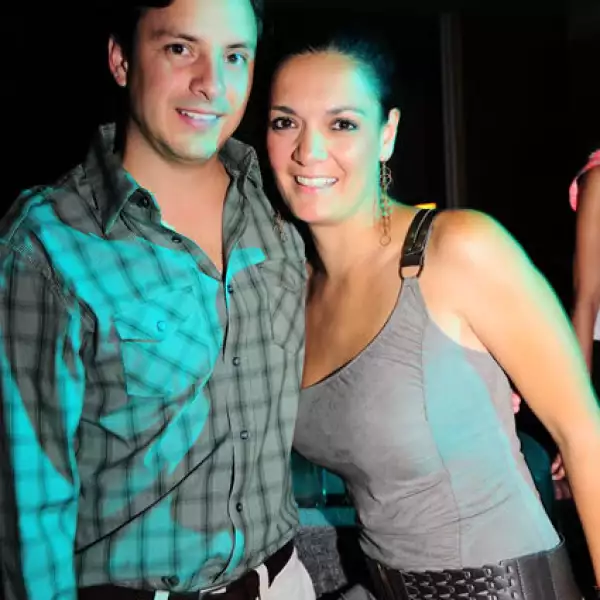 Juan Pablo Mercado y Alexa Limberópulos