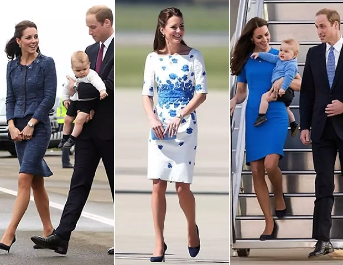 El guardarropa de la duquesa de Cambridge, durante su gira por Australia y Nueva Zelanda costó £ 38,000.