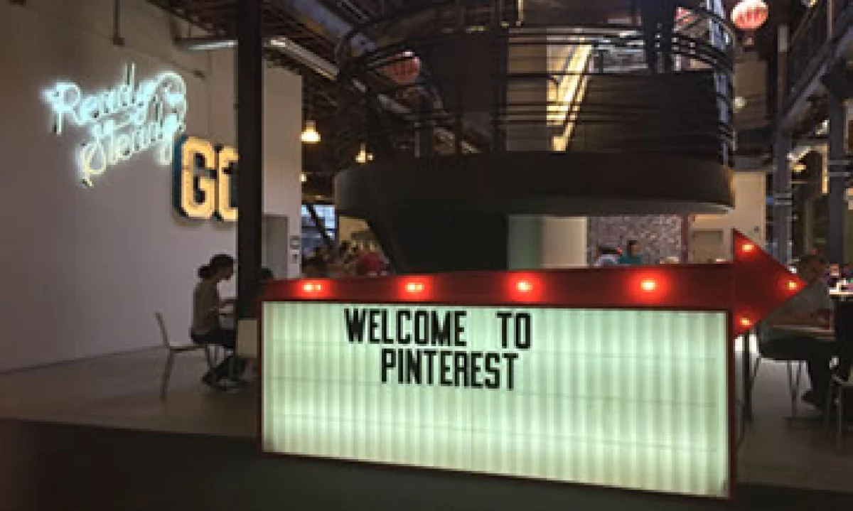 Las oficinas de Pinterest acomodan a más de 1,000 empleados. (Foto: Francisco Rubio)