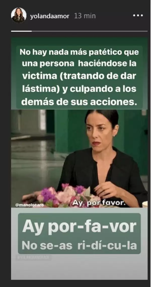 Mensaje Yolanda Andrade