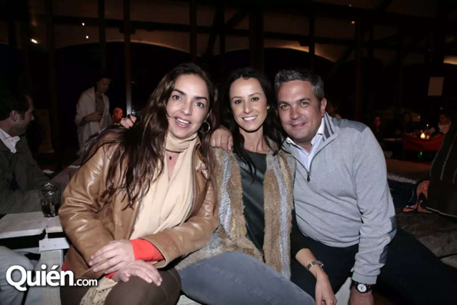 Laura Díaz, Mane Vega y Eduardo Riva