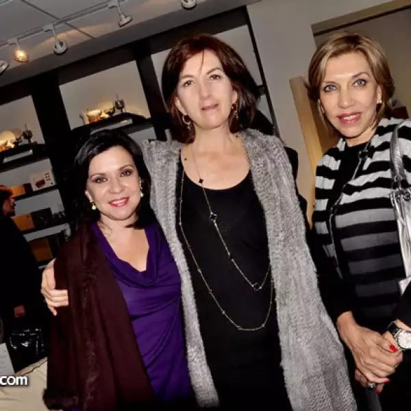 Patricia García, Carmen Ferrigno de Chávez y Laura Sánchez