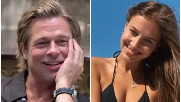 Brad Pitt y Nicole Poturalski