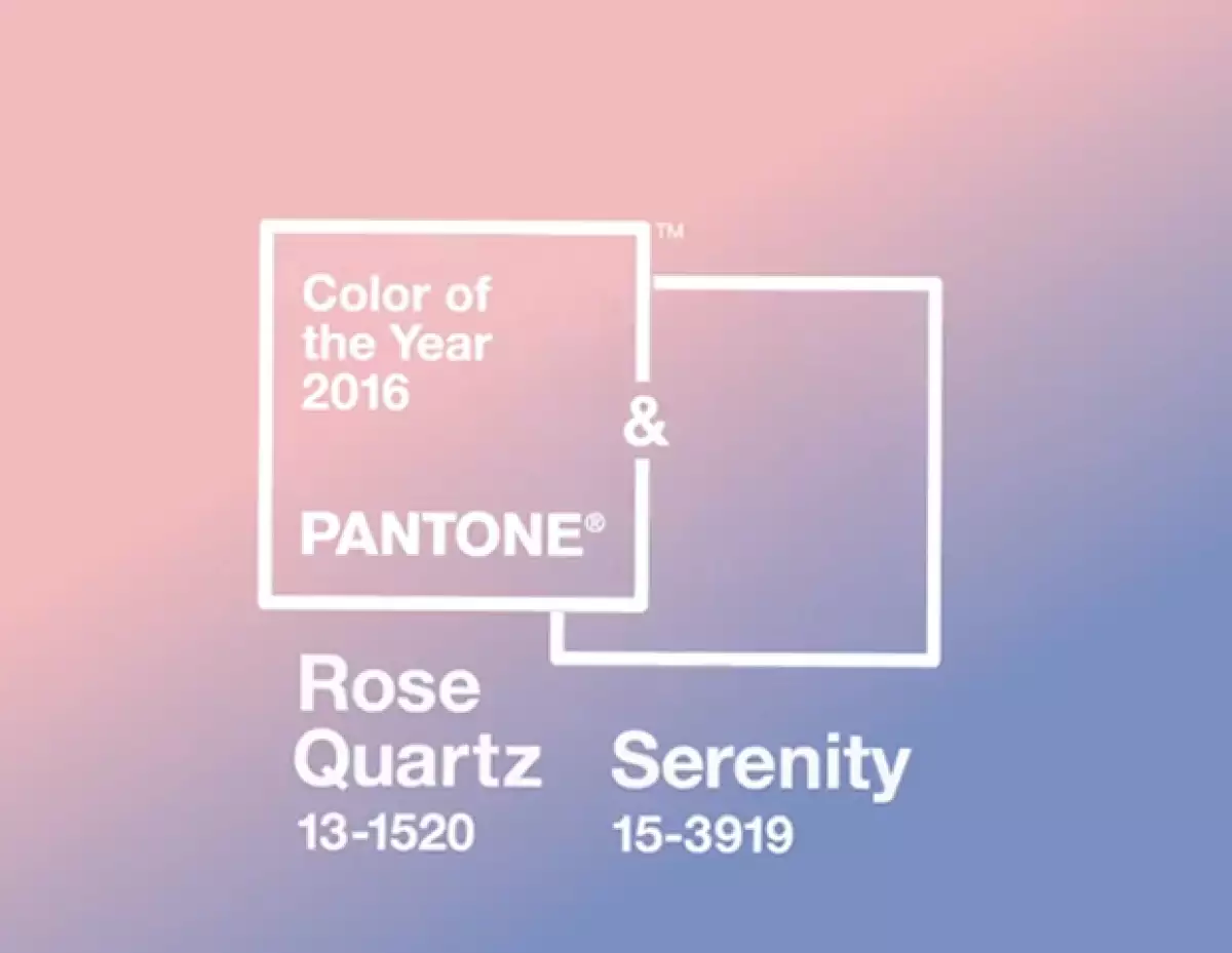 Pantone anuncia, no uno sino dos colores del año: `Rose Quartz´ y `Serenity´. Conoce porqué se eligieron estos tonos y quién está detrás de esto.