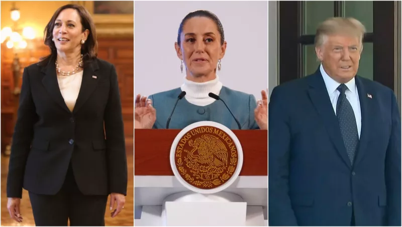 ¿Kamala Harris o Donald Trump? Con quien gane, México tendrá relación compleja con EU 