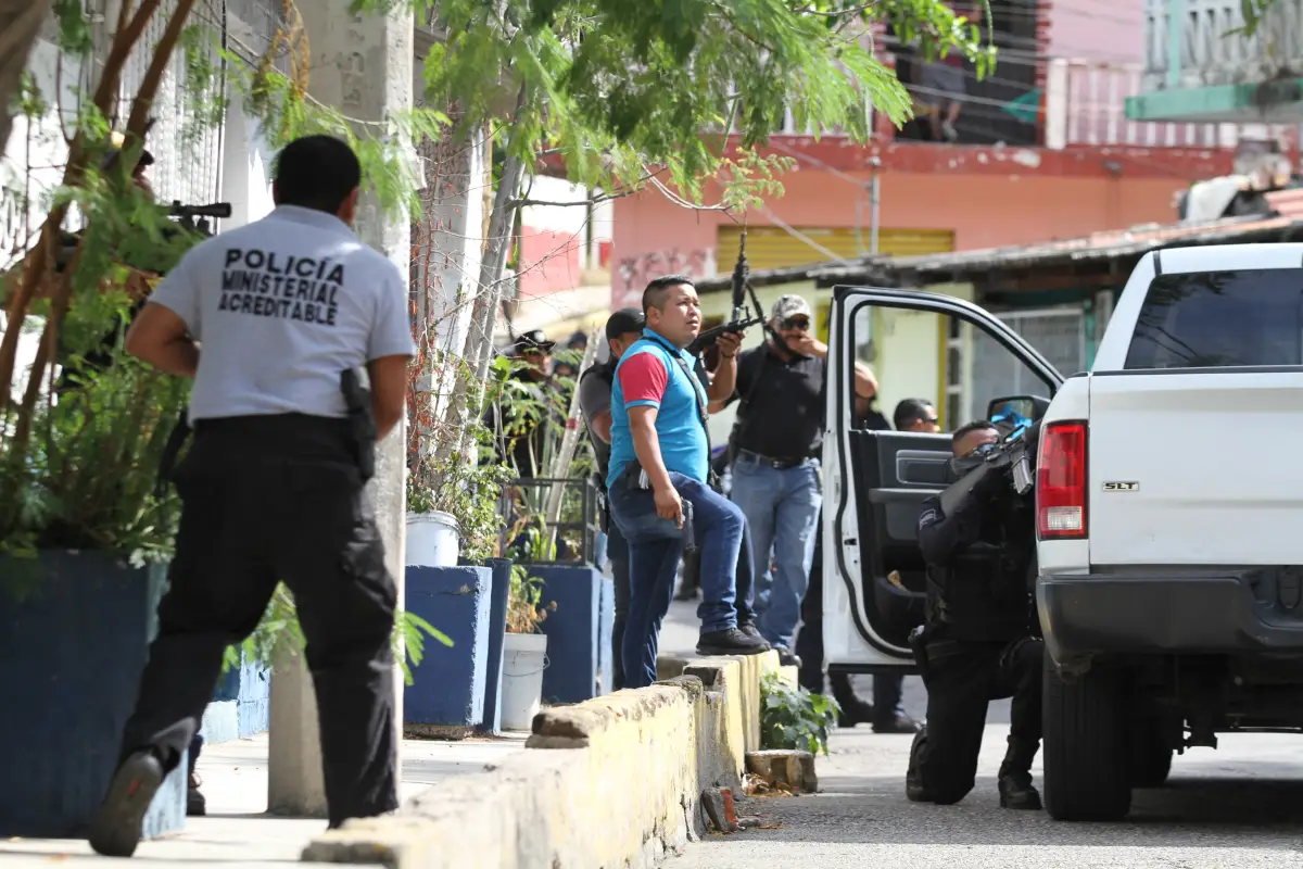 Policías en Guerrero