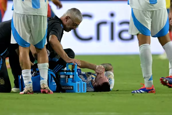 Messi sufre lesión en la Copa América 2024