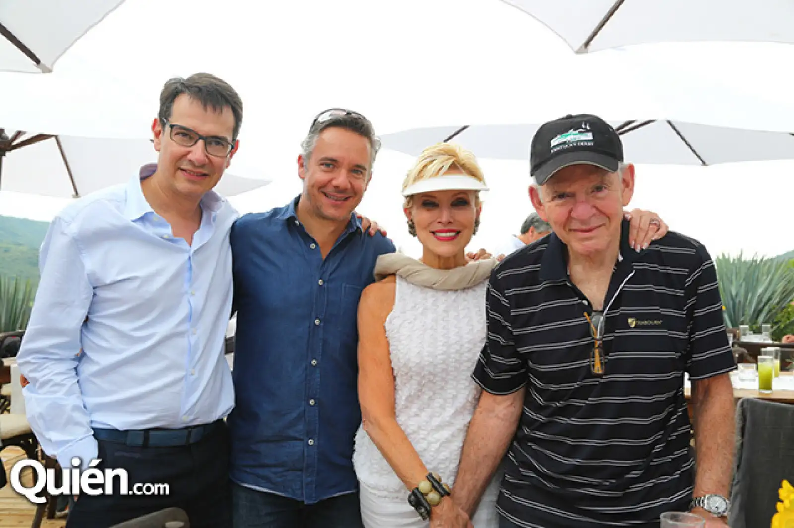 Eric Seiersen,Toño Purón,Raquel Bessudo y León Bessudo