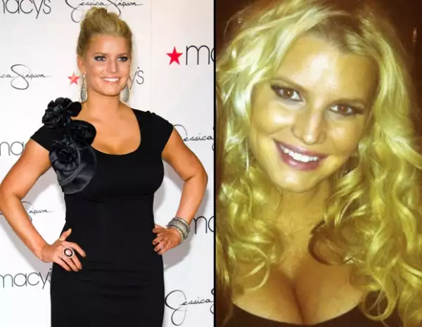 El antes y después de la cantante.