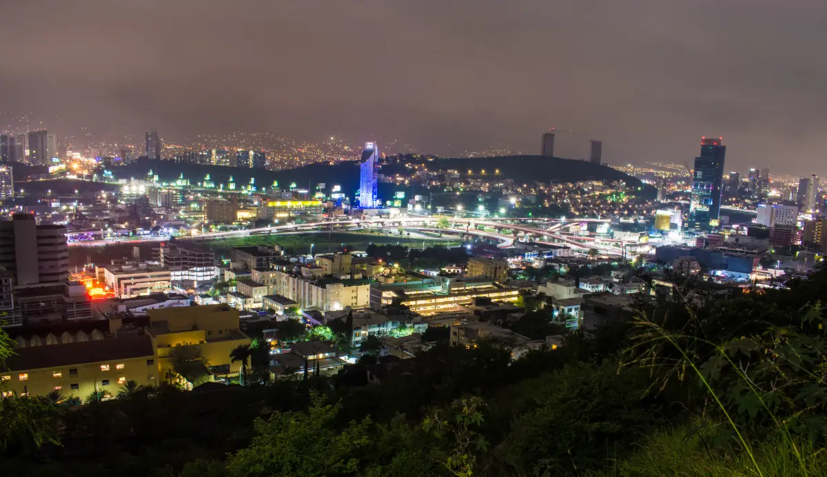Monterrey, Nuevo Leon de noche