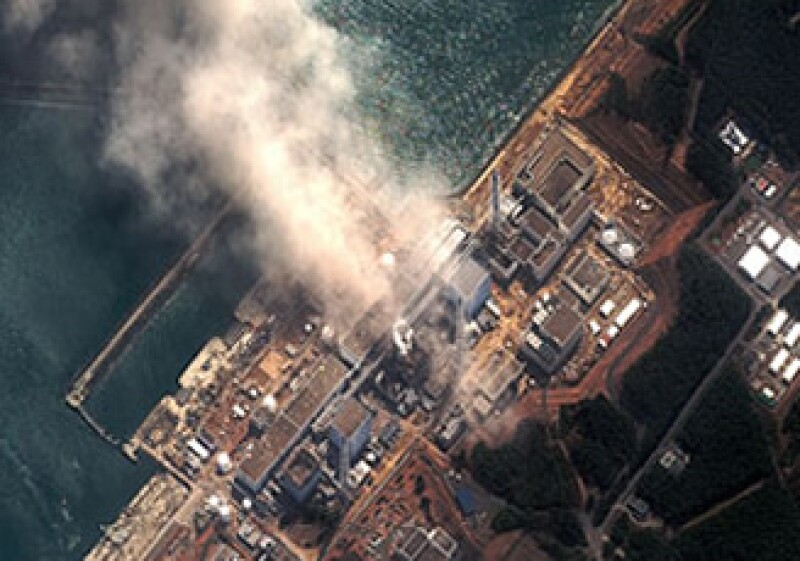 Vista aérea de la planta de energía nuclear de Fukushima. (Foto: Fortune)