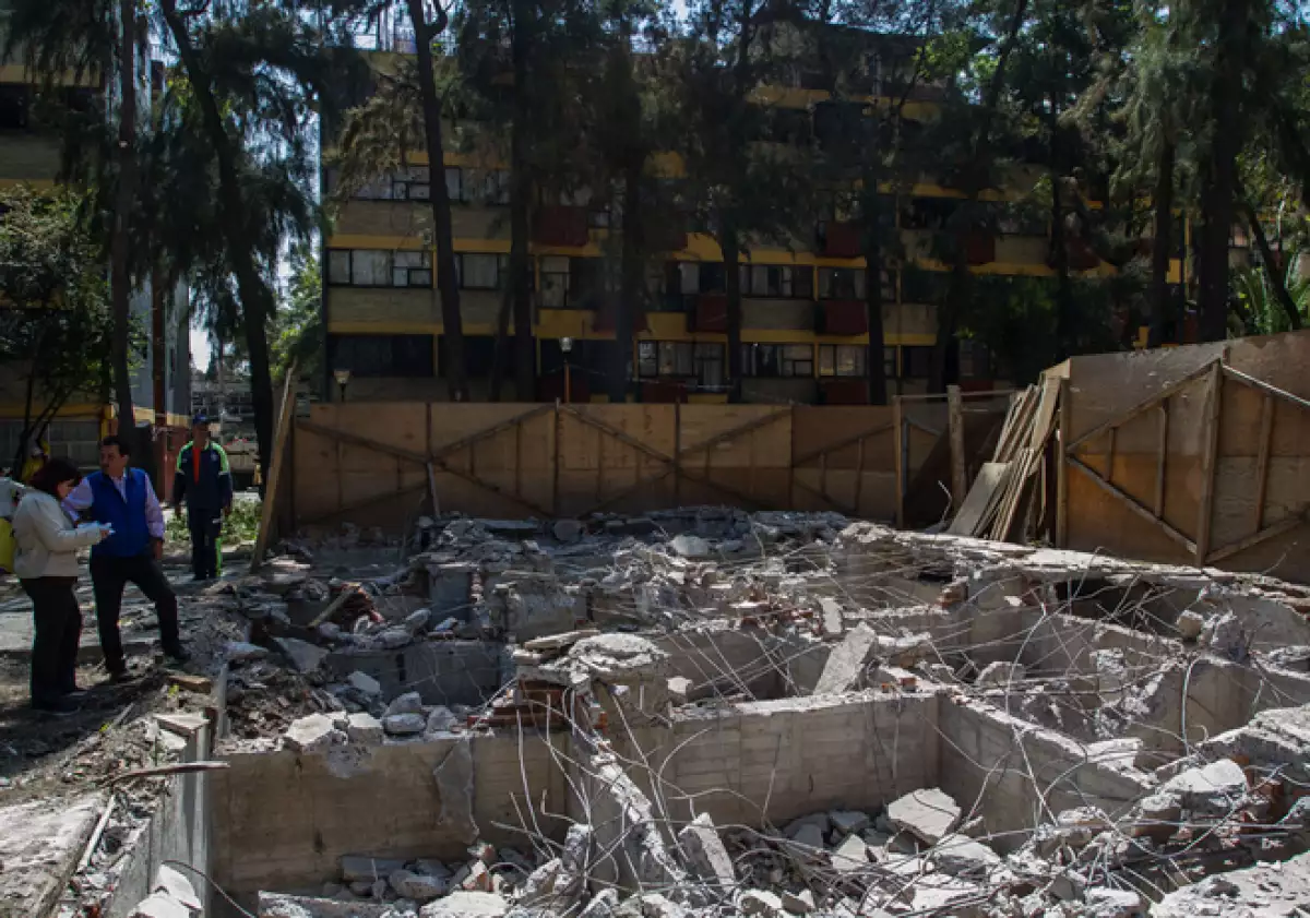 Reconstrucción Multifamiliar Tlalpan
