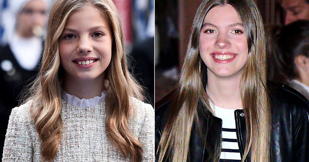 La infanta Sofía estrena sonrisa; este es su antes y después