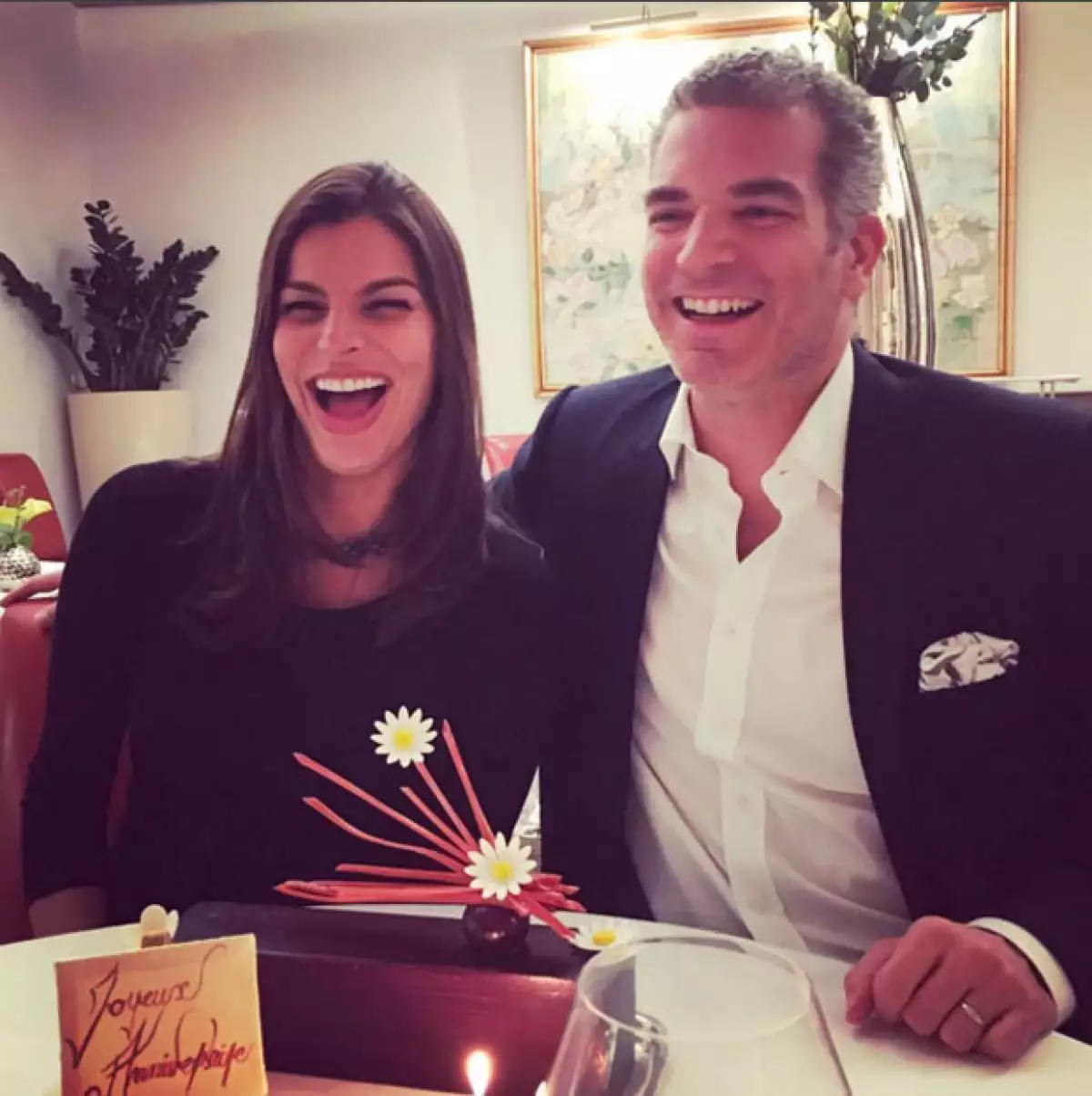 También su concuño, Marc, cumplió años en estos días, así que lo celebraron por partida doble.