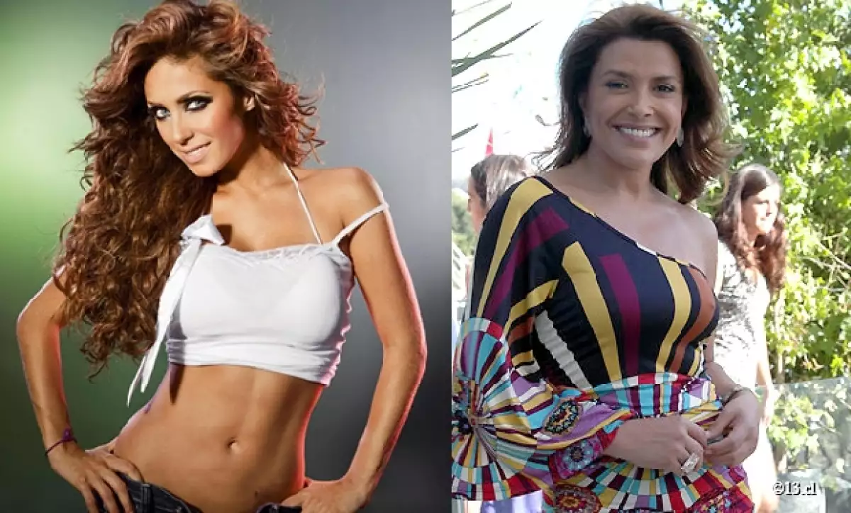 Carolina es 19 años mayor que Anahí.