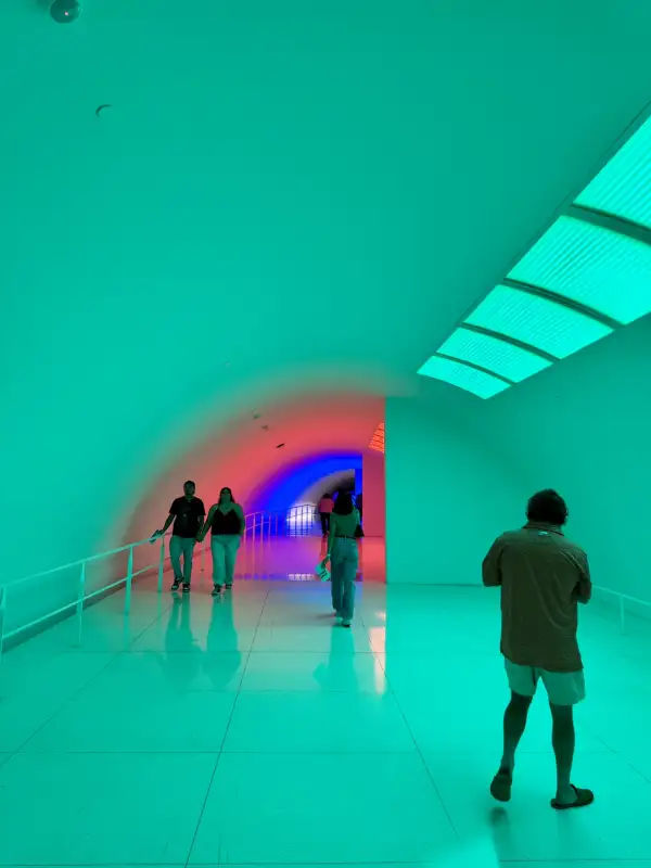 Túnel de Carlos Cruz-Diez: el color convertido en espacio