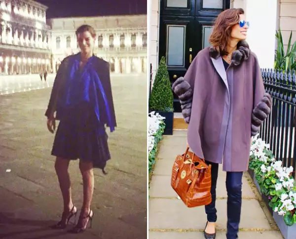 Antes de llegar a Venecia, Bárbara pasó unos días en el pintoresco Londres.