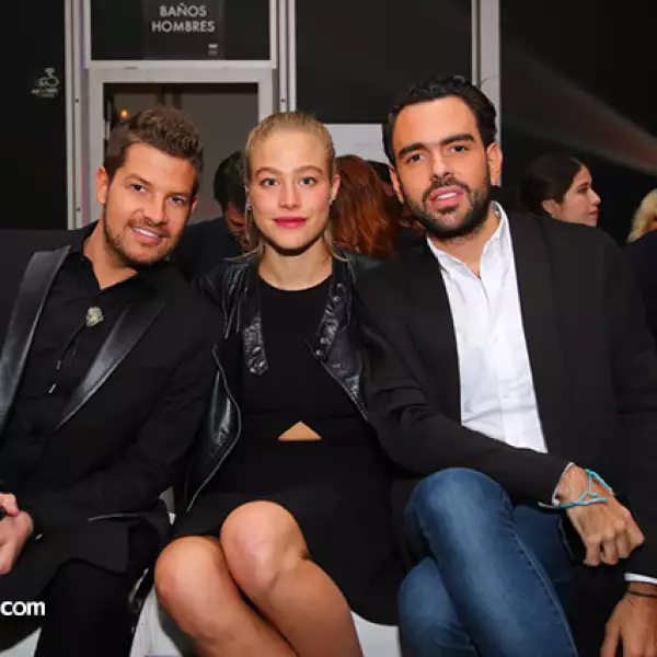 Fernando Quinzaños,Nathalie Mártinez y Alfonso de Bustos