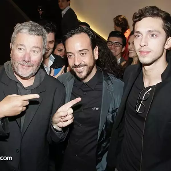 Phillippe Starck,Emilio Cabrero y José Esperón