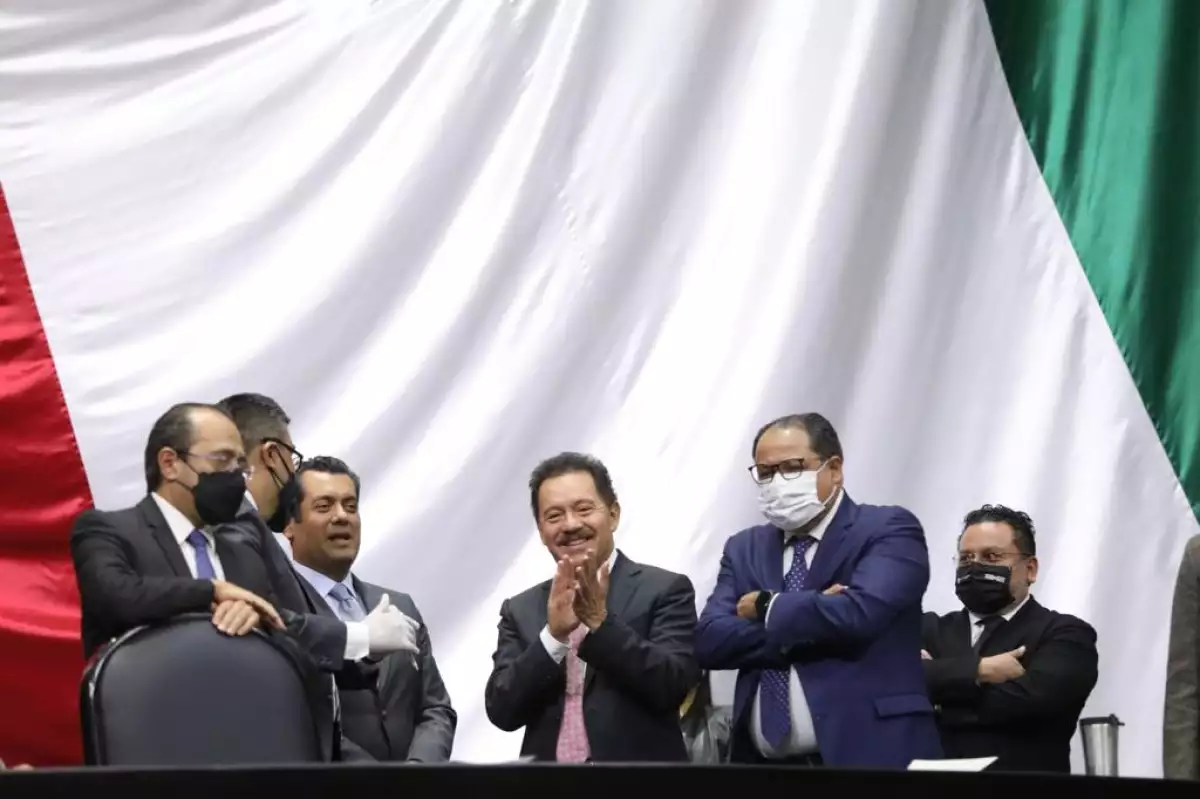 Ignacio Mier y morenistas en Cámara de Diputados