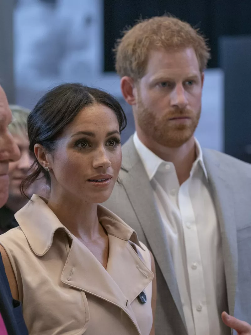 Meghan Markle y el príncipe Harry
