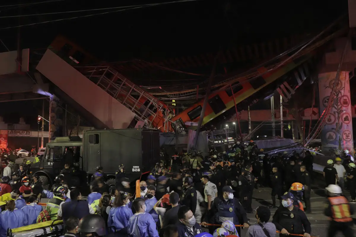 Colapso en la estación Olivos