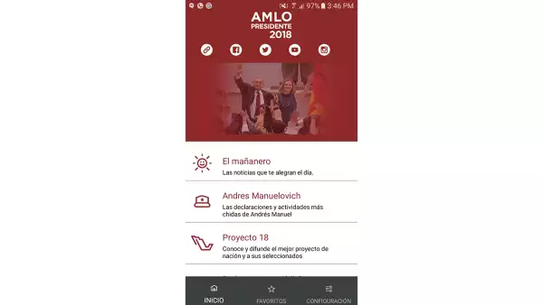 ‘AMLO2018’ .