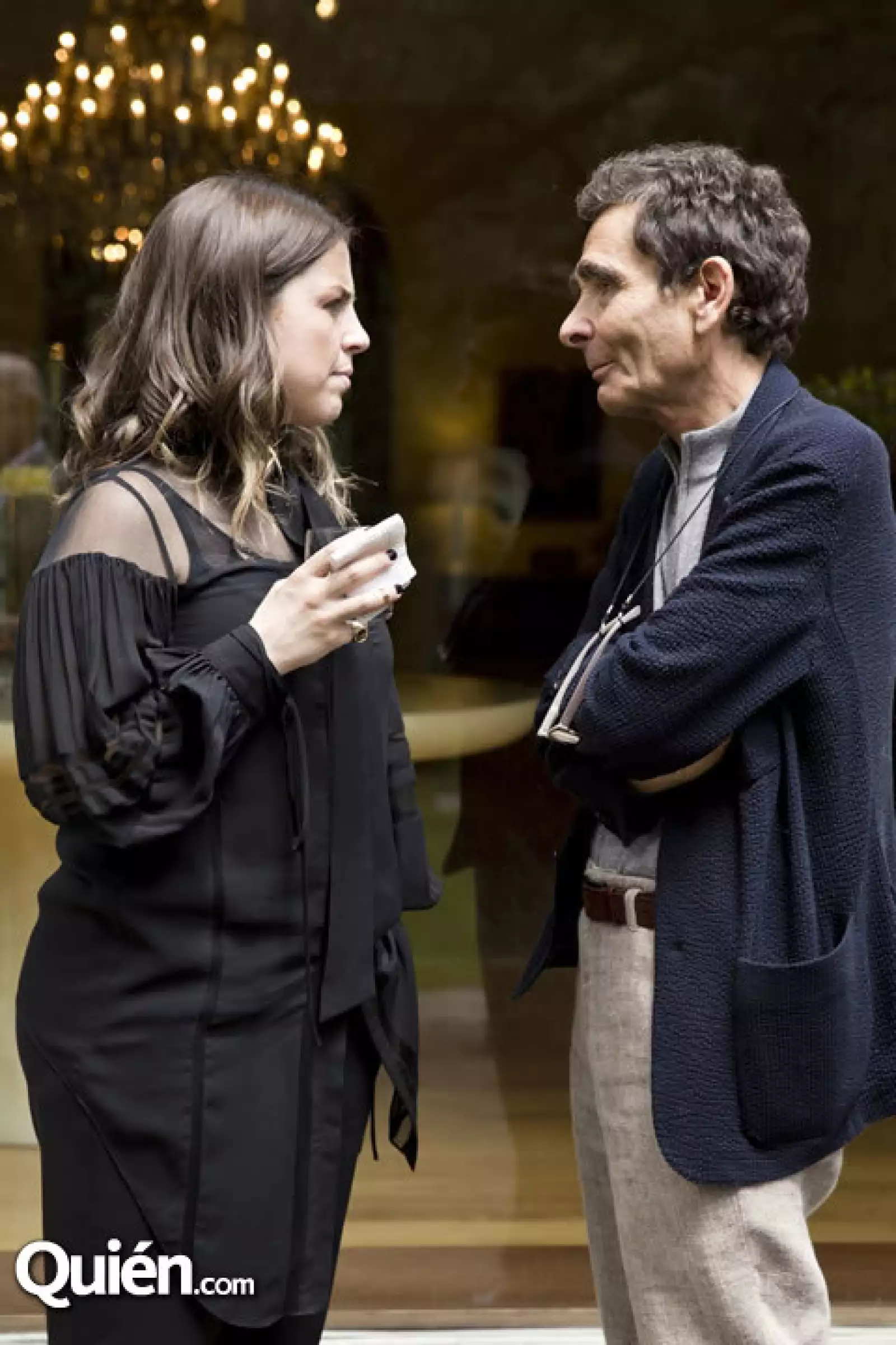 Claudia Cándano y Adolfo Domínguez