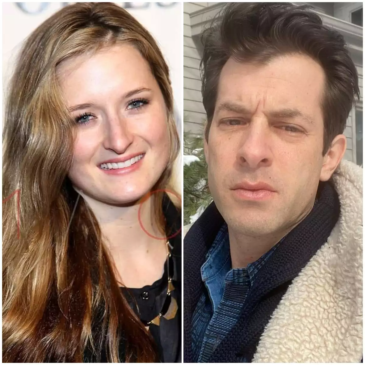 Grace Gummer y Mark Ronson