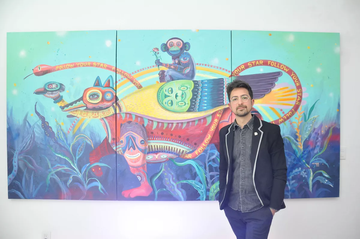 Jorge Tellaeche, artista plástico