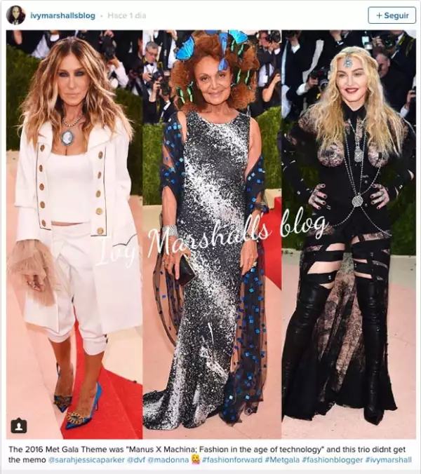 Este fue el post en el que la blogger Ivy Marshall criticó a Sarah.