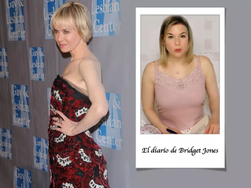 Renne Zellweger recuperó su peso y volvió a subir para la secuela de `Bridget JonesÂ´.