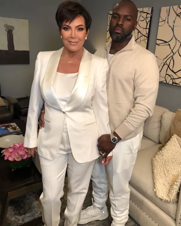Kris Jenner y Corey Gamble.