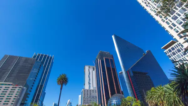 Centro financiero mexicano ubicado en avenida Reforma, Ciudad de México. 