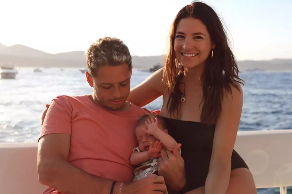 Sarah Kohan y Javier “Chicharito” Hernández