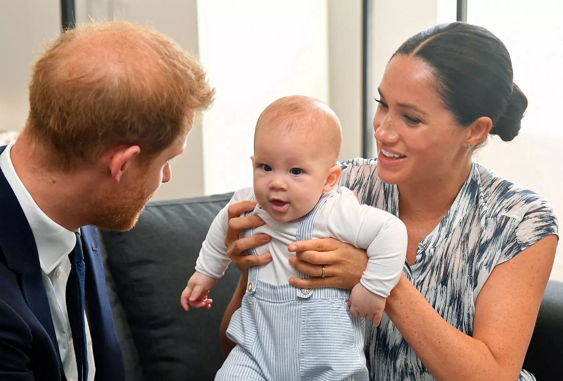 Príncipe Harry, Meghan Markle y Archie Harrison
