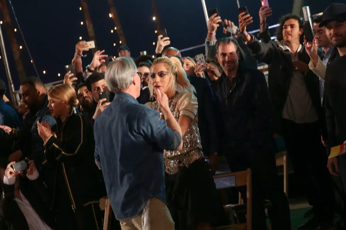 Tommy Hilfiger Spring 2017 Women's Collection featuring the TommyxGigi Collection, Front Row, Tommyland, Los Angeles, USA - 08 Feb 2017