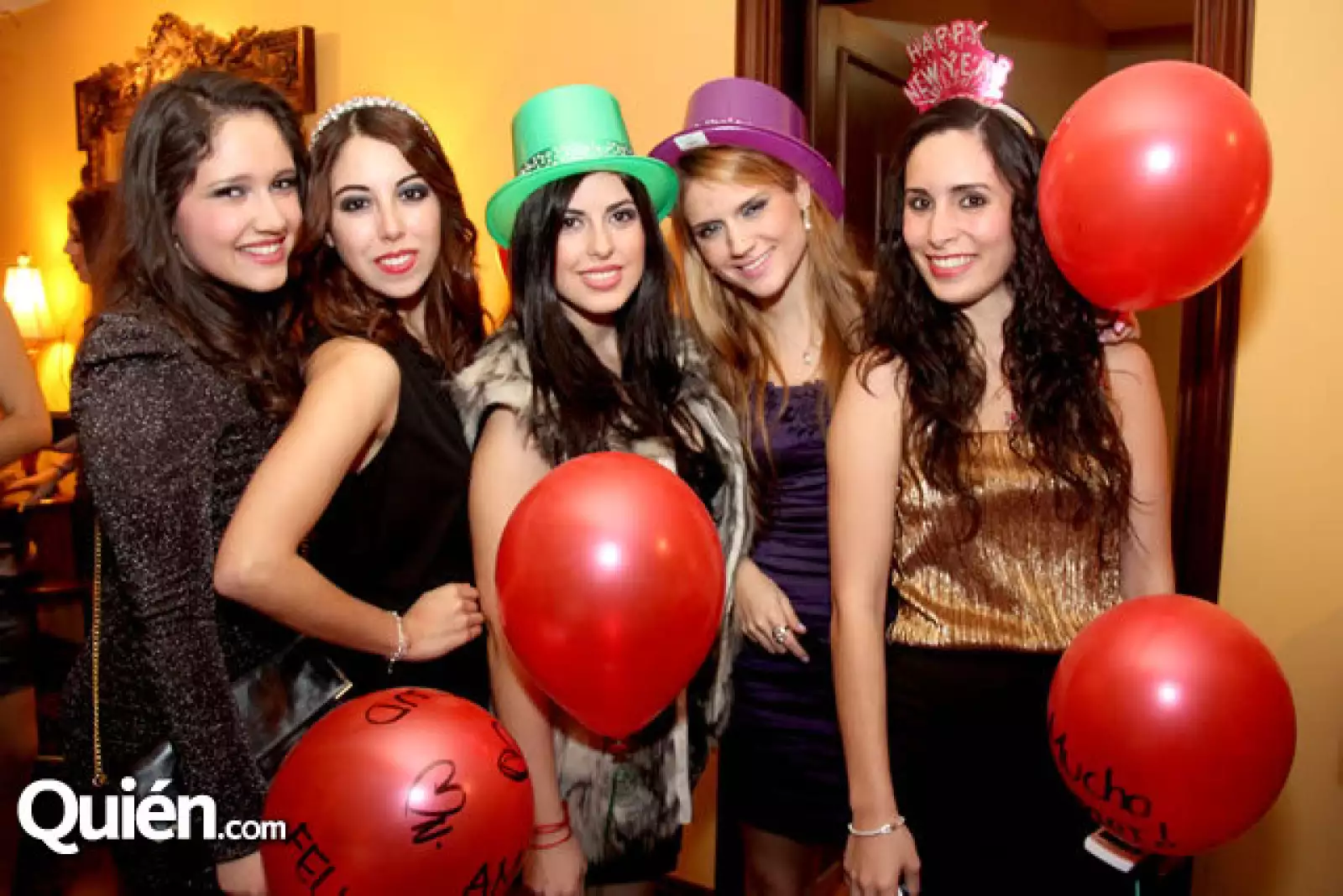 Paulina Rodarte,Bábara Ochoa,Ana Cecy Garza,Lily Elizondo y Rosandina Uribe