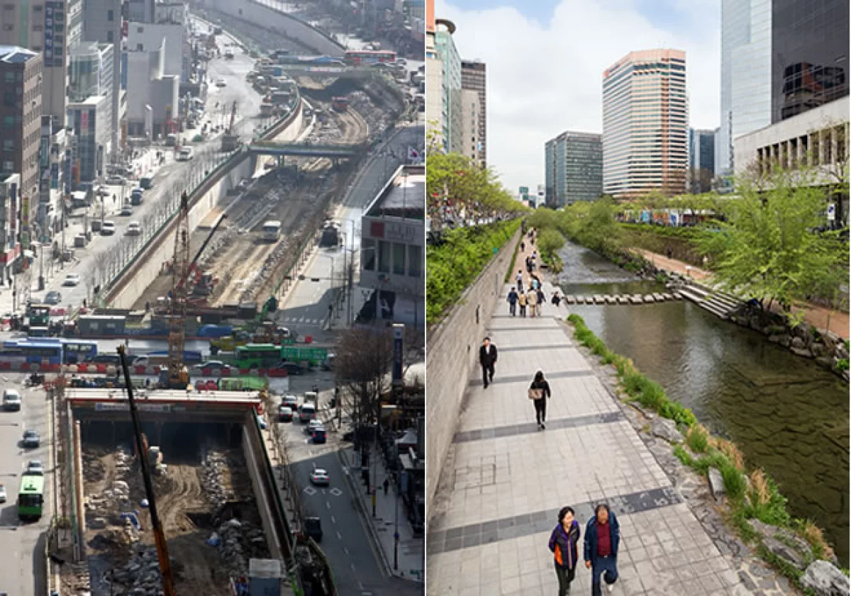 seul-rio-Cheonggyecheon