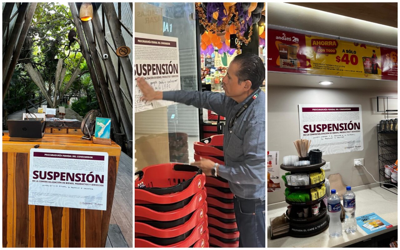 Profeco pone orden en Tulum: suspende hoteles, comercios y halla tacos de 400 pesos la orden