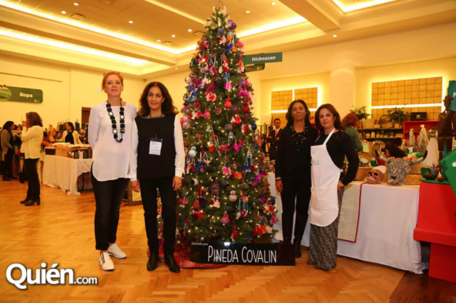Laura Payro,Lucero Estavillo,Lorena Bucio y Rosa María del Pino