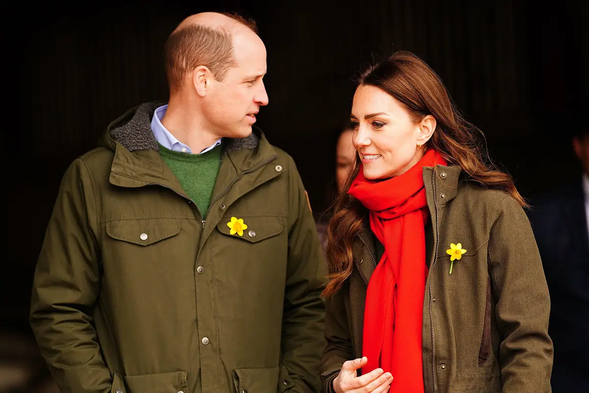 The Duke and Duchess of Cambridge Visit Wales