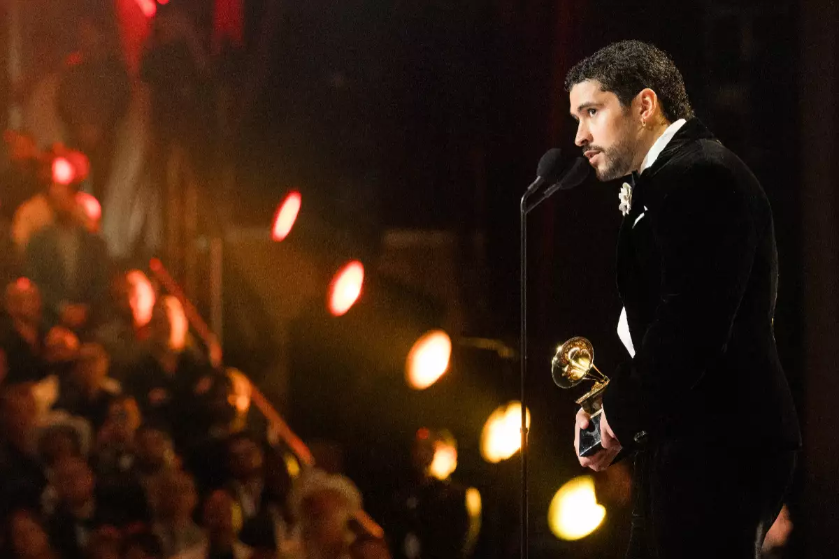 Bad Bunny en los Grammys 2026