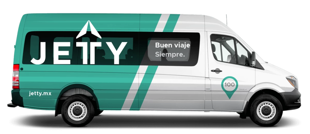 Jetty, una app de transporte colectivo.