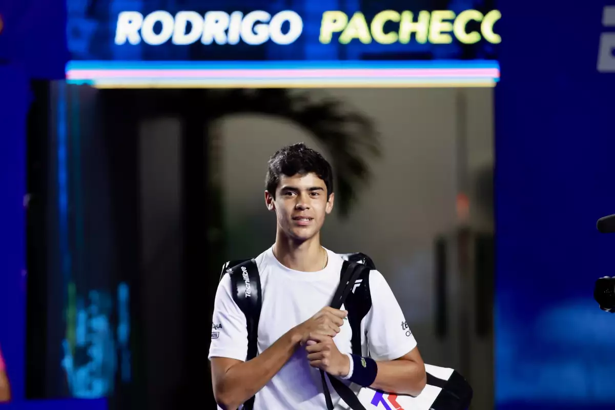 Rodrigo Pacheco, el mexicano que es el número uno del tenis juvenil
