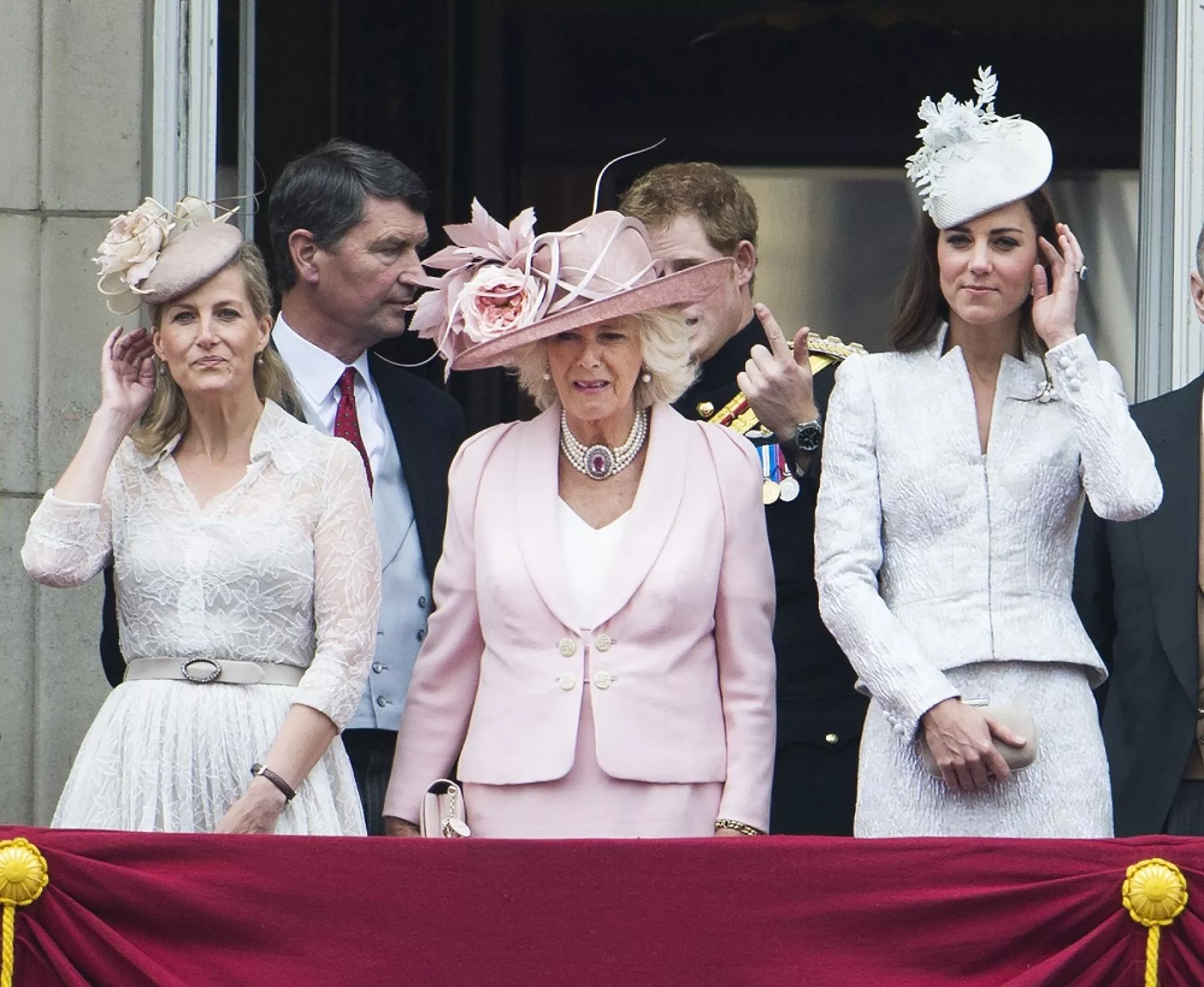Sophie Wessex, Camila Parker y Kate Middleton