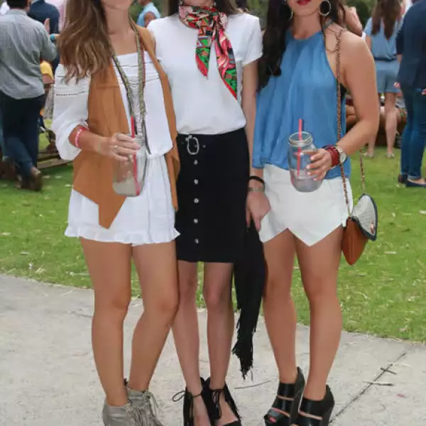 Nora Stultz,Isabella Landeros y Ana Ceci Martínez