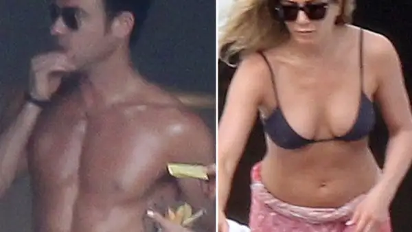 Emily Blunt, John Krasinski, Jimmy Kimmel y su prometida Molly McNearney alcanzaron a la pareja en sus vacaciones.