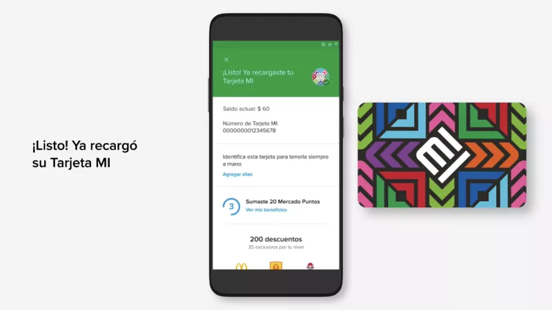 Recarga Tarjeta de Movilidad Integrada con Mercado Pago