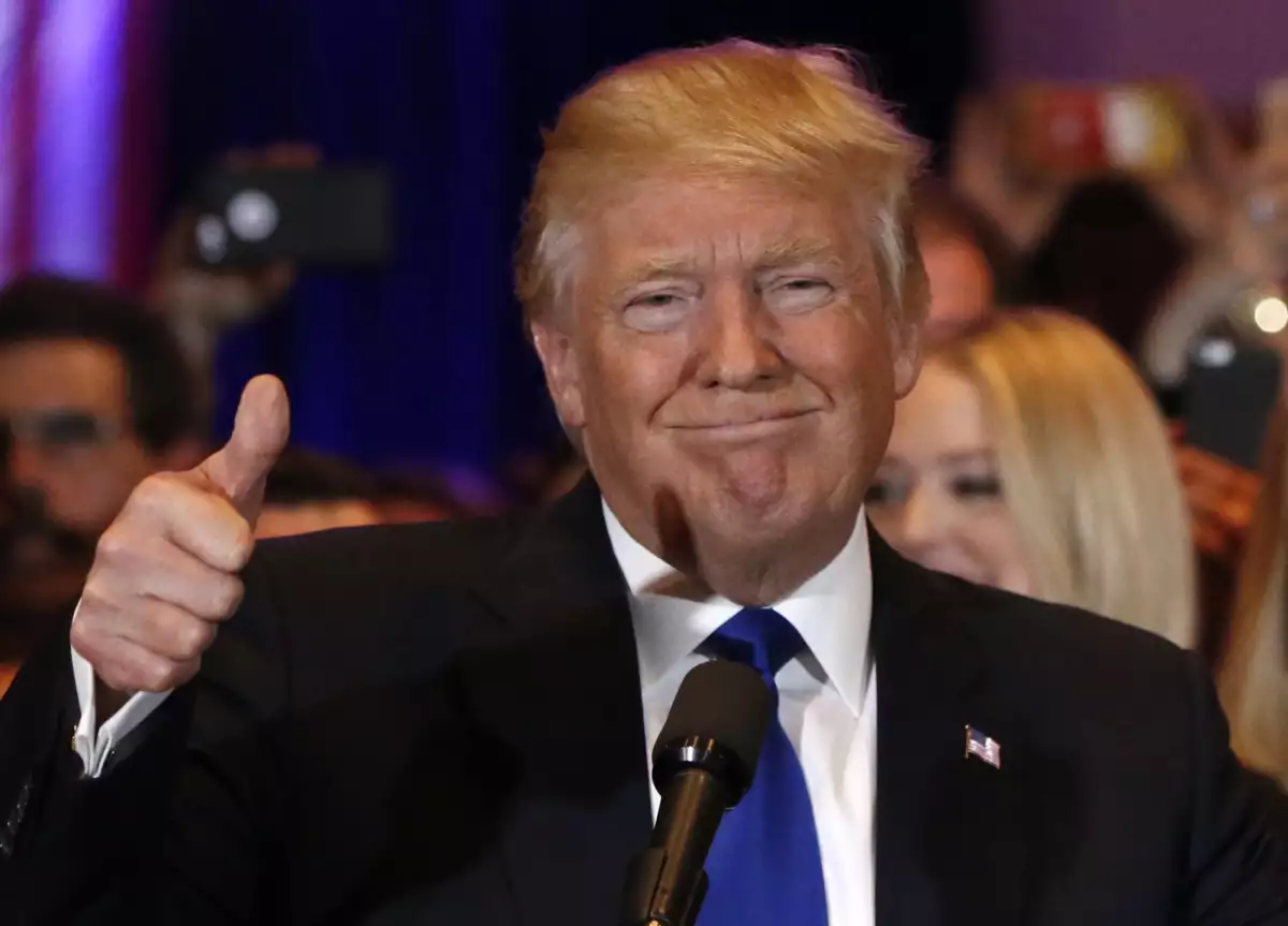 Donald Trump dijo que ya había oído antes esas declaraciones y que estaba bien.